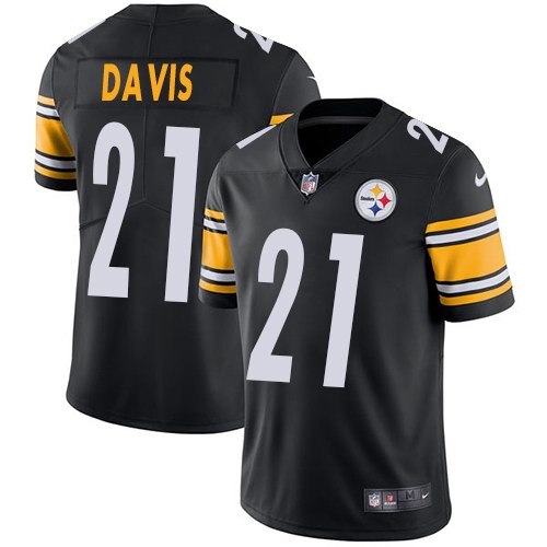 Nike Men & Women & Youth Steelers 21 Sean Davis Black NFL Vapor Untouchable Limited Jersey,We sell and wholesale Nike Men & Women & Youth Steelers 21 Sean Davis Black NFL Vapor Untouchable Limited Jersey on line form chian!
